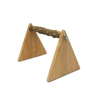 鹦鹉桌面站架子鸟花椒木站杆磨砂棍站台实木磨爪棒排便训练