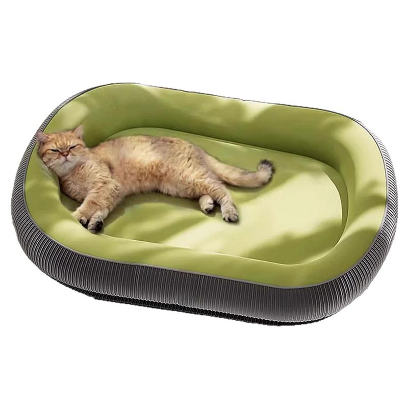 猫窝四季通用可拆洗夏天幼猫睡觉用垫子超大沙发床凉席窝猫咪用品