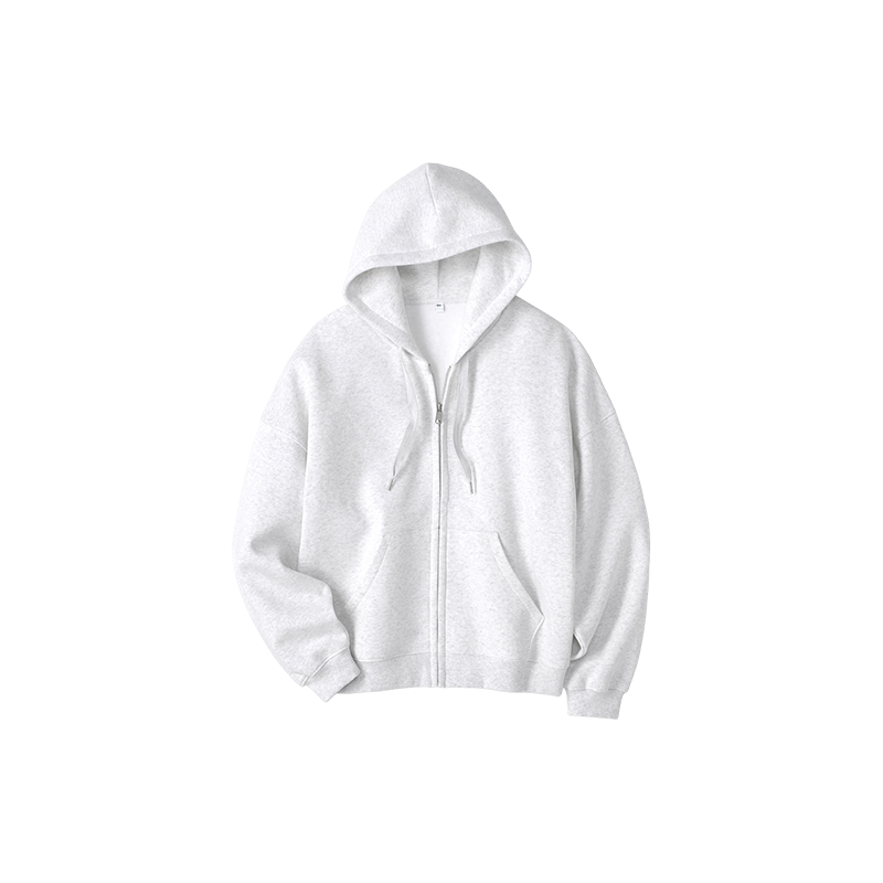 GU极优 男装女装加厚运动拉链连帽卫衣休闲2026年秋季新品 360454