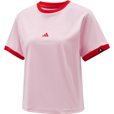 adidas阿迪达斯女子VERBIAGE 2圆领时尚运动休闲短袖T恤KB7195