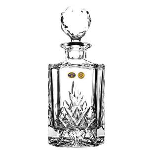 捷克BOHEMIA进口水晶玻璃洋酒瓶白兰地醒酒器瓶xo酒瓶威士忌酒瓶