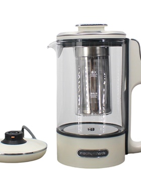 摩飞mini养生壶6086办公室小型恒温煮花茶器家用烧水壶多功能便携