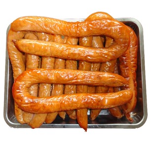 河北沧州肃宁窝沃北农家特产手掰脆皮肉粉肠淀粉熏肠香肠包邮