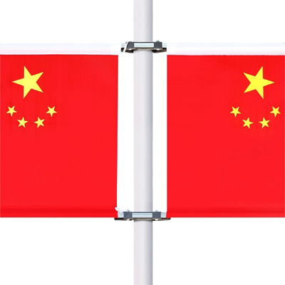 电线杆路灯国旗4号工型