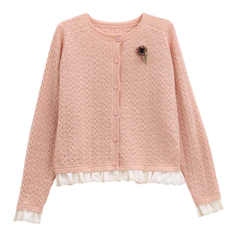 毛衣开衫芭依璐毛衫长袖针织