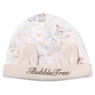 bubbletree婴儿帽子新生儿0到3个月宝宝帽小月龄幼儿外出冬季胎帽