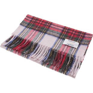 Edinburgh正品英国苏格兰爱丁堡羊毛围巾女冬保暖格子新年礼物