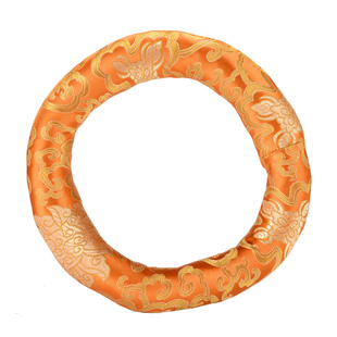 欧斯特颂钵钵垫 尼泊尔手工刺绣垫圈防滑垫 满月钵配件底垫钵盂垫