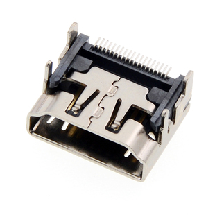 HDMI贴片插座 19P 高清传输座 电视电脑接口 镀金高品质 HDMI母座