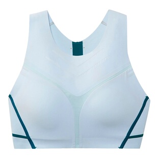 进口Moving Comfort Highneck高强度减震背心文胸大码内衣跑步女