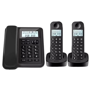 飞利浦 167无绳电话机座机家用无线子母机办公座机固定一拖一二键