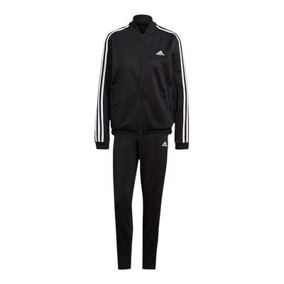 Adidas/阿迪达斯正品 经典三条杠新款黑白色经典运动套装GM5534