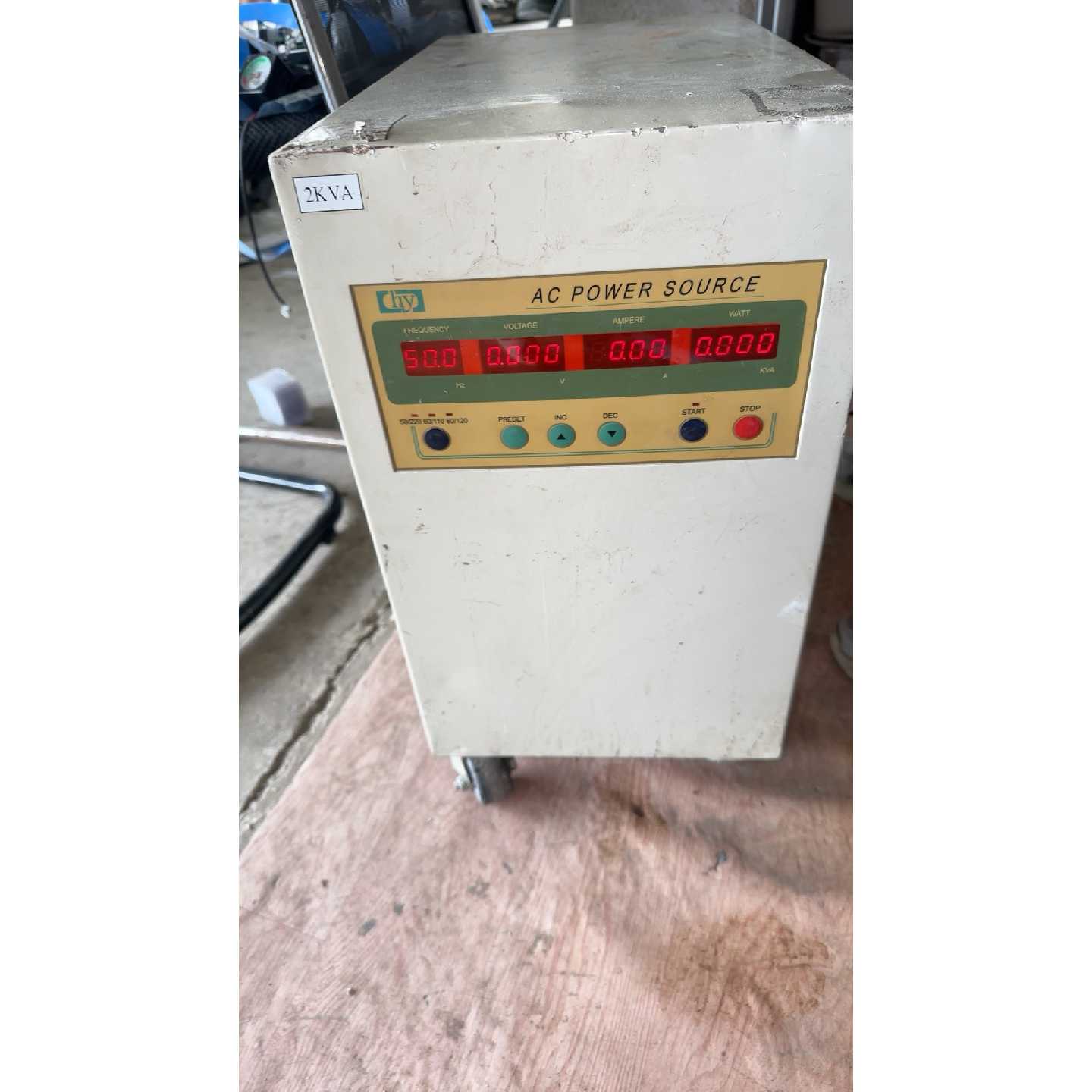 【议价-可维修】【】华源HY8805可变频电源,2KVA,拍 /二手均有