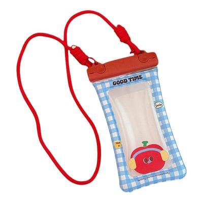 2025新款可爱手机防水袋潜水套可触屏游泳漂流海边水下拍照密封包