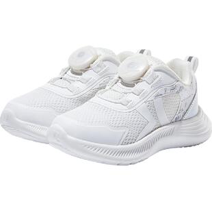 卡特兔童鞋儿童运动鞋春秋女童鞋旋钮男童鞋子跑步鞋小白鞋