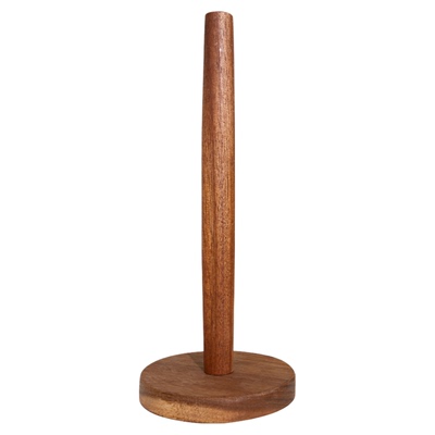 实木立式免打孔纸巾收纳架