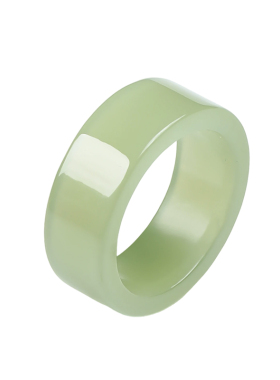 印象眸和田玉戒指晴水玉指环戒指