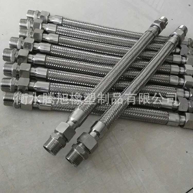 供应活接头不锈钢金属软管 304不锈钢波纹管 法兰金属软管dn25