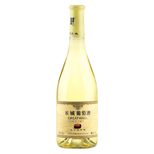 整箱 中粮长城特选莎当妮干白葡萄酒750ml*6 橡木桶陈酿