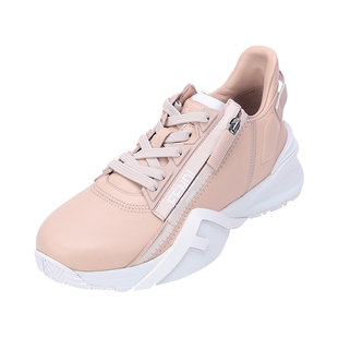 【自营】Fendi芬迪 女士牛皮FLOW休闲运动鞋单鞋厚底 8E8211 NA7