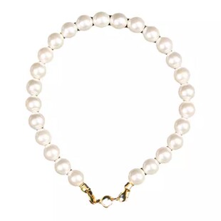 磁吸扣头穿珍珠项链专用线和扣18k包金配件手工diy手链串珠材料包