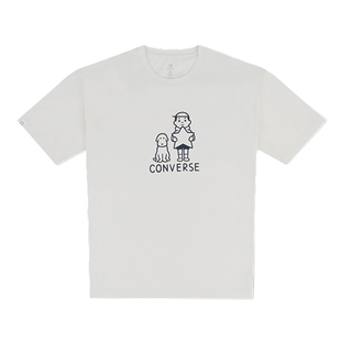 匡威Converse x Noritake联名男女同款索罗娜短袖T恤 UCH886-W70