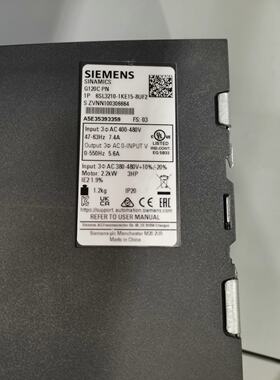 溢价-SINAMICS G120C PN 6SL3210-1