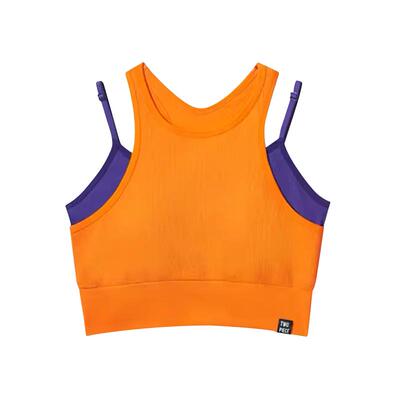 TWOPIECEEverybody假两针织背心高弹舒适提臀无缝瑜伽普拉提骑行