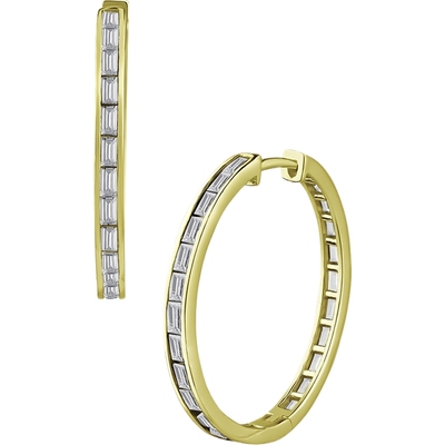 【新年礼物】CZ by Kenneth Jay Lane女士锆石缀饰镀金耳环