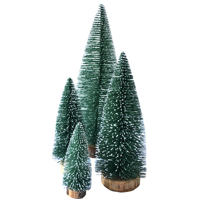 贝才圣诞树迷你圣诞树橱窗摆件