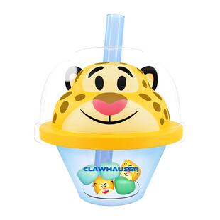 俐噢玩具Disney迪士尼疯狂动物城芋圆奶茶食玩盲盒潮玩摆件礼物