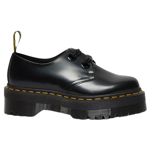 Dr.Martens马丁博士Holly女春季甜酷丝带鞋带小个子增高厚底单鞋