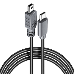 Canon佳能相机连接手机Typec转接MiniUSB数据线550D实时传图照片梯T型口单反充电转换器适用苹果监视器电脑