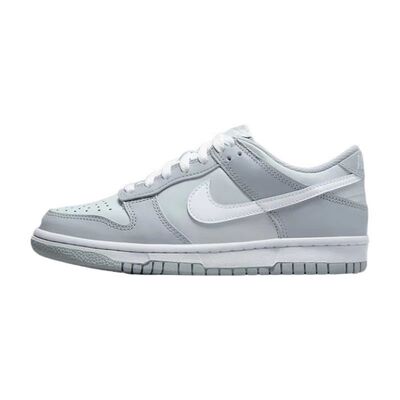 耐克/Nike Dunk Low 白灰 防滑耐磨 低帮 女款板鞋DH9765-001