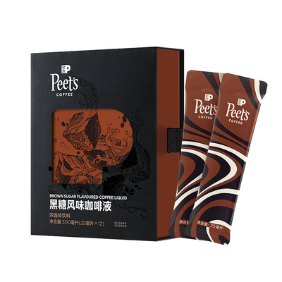 Peets皮爷黑糖风味咖啡液