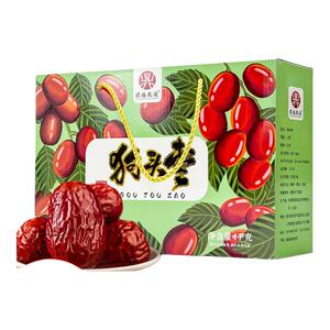 礼盒装正宗狗头枣1000g大红枣