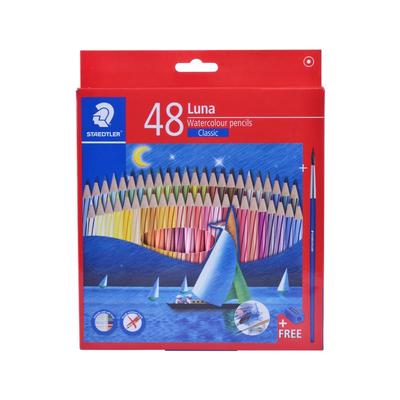 德国施德楼水溶彩铅叠色好