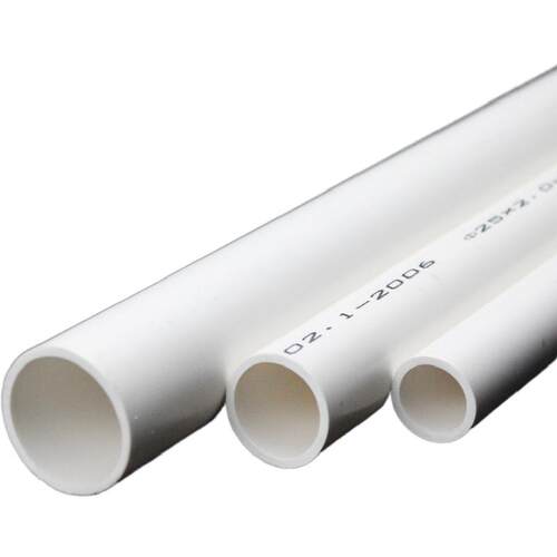 PVC给水管道上水管塑料管材硬管水管配件20 25 32 4050 63 75 110