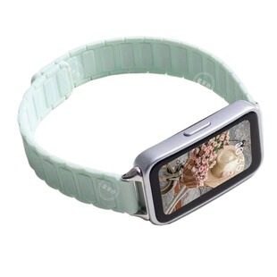 适用华为手环10表带9手表8荣耀10张婧仪同款运动硅胶7腕表带新款watch代磁吸表链智能秋冬nfc女士配件男红色