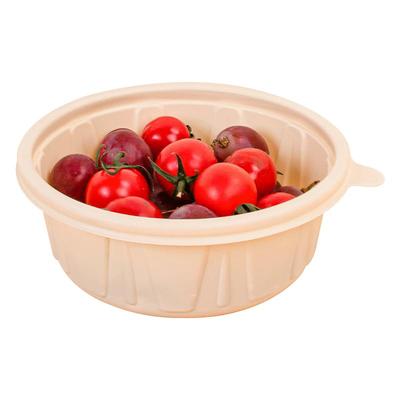 圆形可降解打包碗可订制带盖加厚