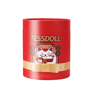 Tessdoll台仕朵台式奶茶白桃乌龙速溶奶茶小包装手工冲泡奶茶饮品