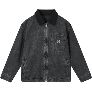 gxg.jeans男装2024年春季翻领牛仔夹克JFD1E800091