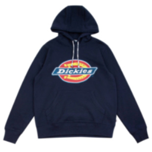 Dickies多色logo印花连帽卫衣新品毛圈布棉面料卫衣男 DK006863 X