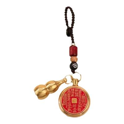 已售10W+】十二生肖黄铜山鬼吊坠