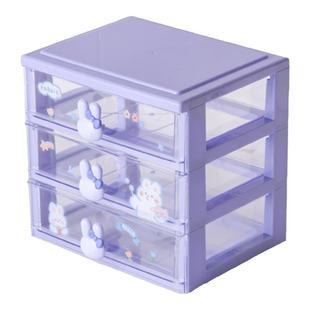 儿童发饰收纳盒女童皮筋发夹发卡头饰头绳小女孩饰品可爱首饰盒子