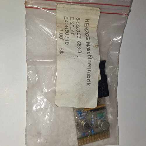 HERZOG 8-5566-331683-3 显示器模块，原