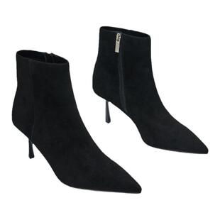 郭碧婷同款Steve Madden思美登SABINE尖头小猫跟踝靴短靴女靴