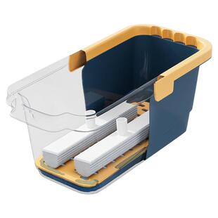洗拖把桶长方形可折叠平板拖布桶单桶拖地水桶塑料方桶家用墩布桶