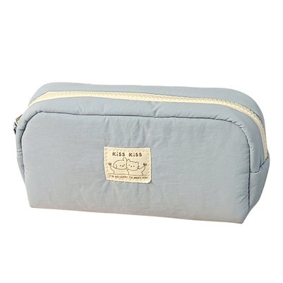 黑色简约笔袋大容量2026新款高颜值ins日韩风女孩初中学生文具盒