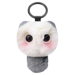 FUFUSOUL香氛潮玩公仔【迷你真毛钥匙扣】挂饰毛绒新年情人节礼物